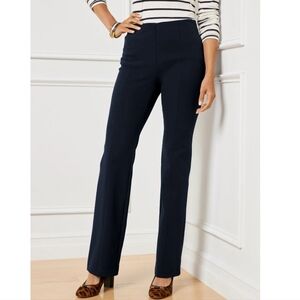 Talbots Portland Trouser In Black, Size 12 Petite